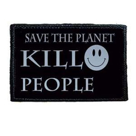 Naszywka SAVE THE PLANET KILL PEOPLE