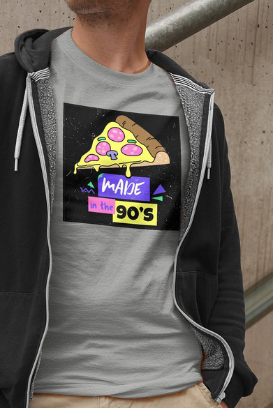 Koszulka z naszywką Made in the 90's