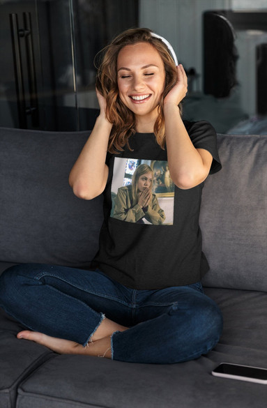 Bluzka damska z naszywką Girl, Interrupted Lisa1