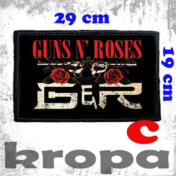 Naszywka duża na ubranie Guns N’ Roses