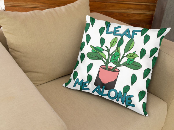 Poduszka Leaf me alone