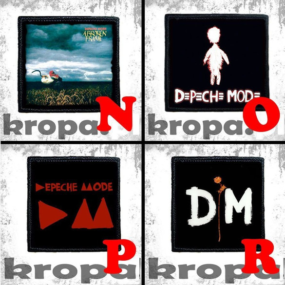 Naszywka DEPECHE MODE 8 X 8 cm Dużo Wzorów!