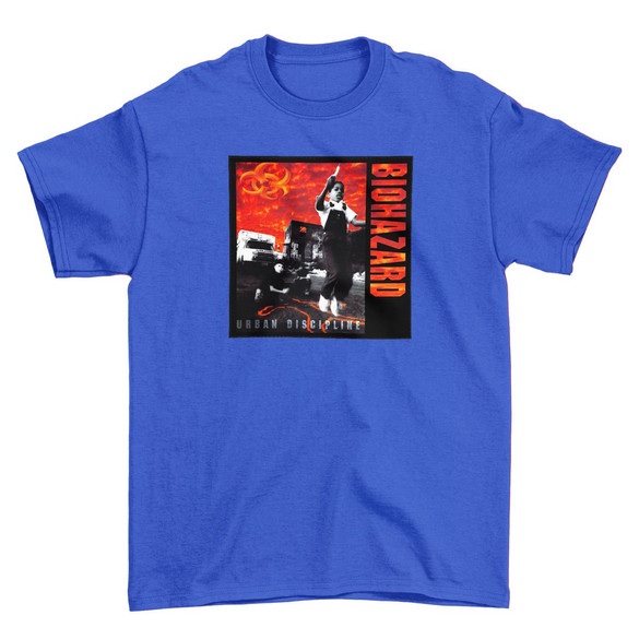 Koszulka z naszywką Biohazard 01