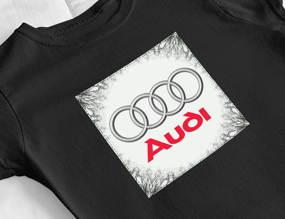 Bluzka damska z naszywką Audi 02