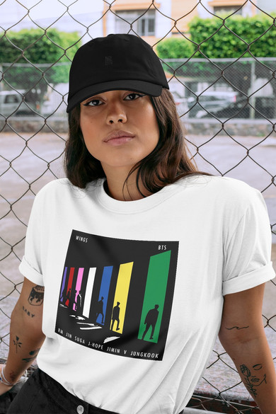 Koszulka z naszywką BTS Wings