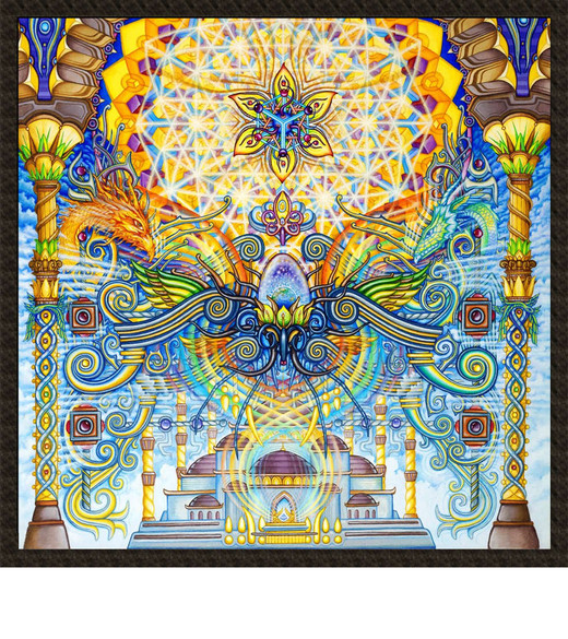 Naszywka Wizjonerska Psychodeliczna 424