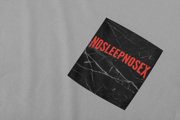 Koszulka z kieszonką NOSLEEPNOSEX