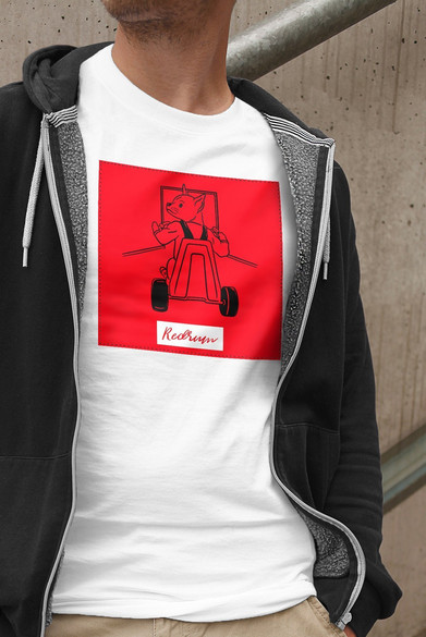 Koszulka z naszywką Redrum