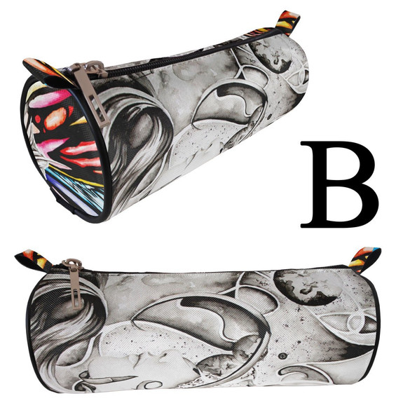 Piórnik BUTTERFLIES Piórnik szkolny tuba