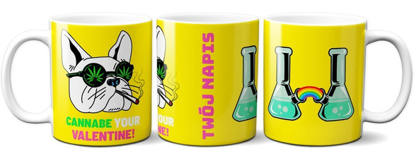 Kubek na Walentynki DODAJ NAPIS!