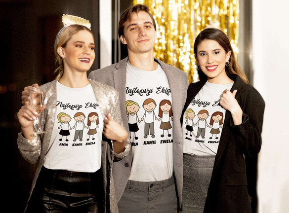 Koszulka Twoja ekipa GANG KREATOR NADRUKU