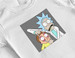 Bluzka damska z naszywką Rick and Morty 01
