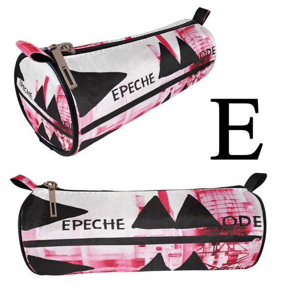 DEPECHE MODE Piórnik szkolny tuba WZORY