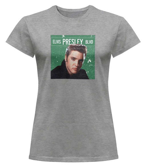 Bluzka damska z naszywką Elvis Presley 03