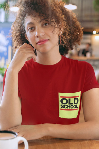 Koszulka z kieszonką OLD SCHOOL 2