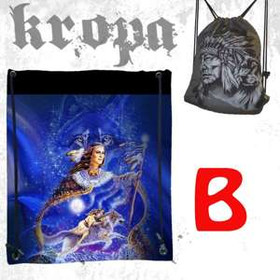 Worek płócienny Z MOTYWAMI INDIAŃSKIMI