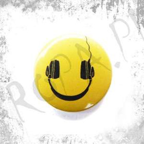 Przypinka SŁUCHAWKI