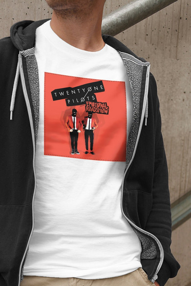 Koszulka z naszywką Twenty One Pilots 04