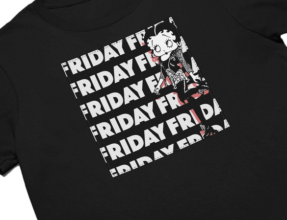 Koszulka z naszywką FRIDAY FRIDAY