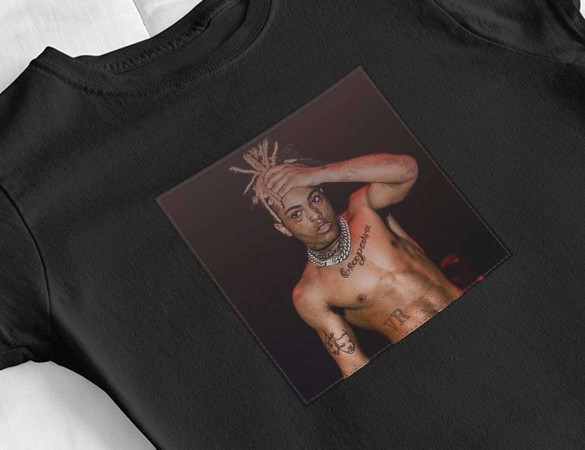 Bluzka damska z naszywką XXXTENTATION 01