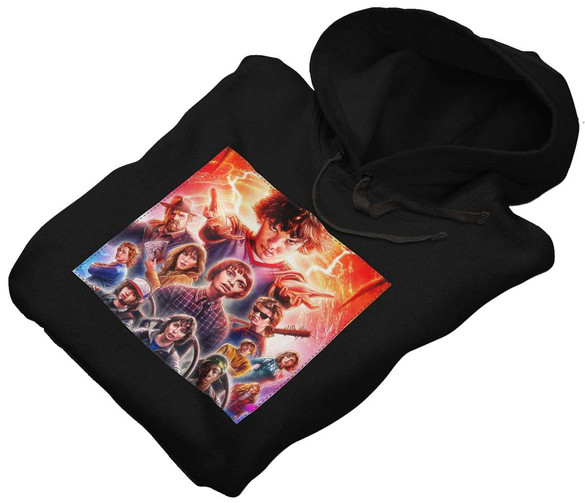 Bluza z naszywką Stranger Things squad 2