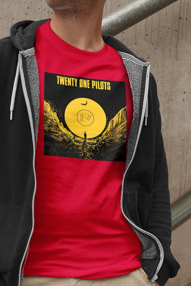 Koszulka z naszywką Twenty One Pilots 02