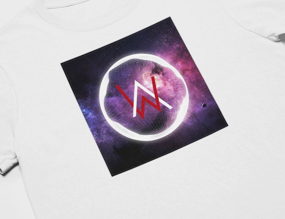 Koszulka z naszywką Alan Walker logo