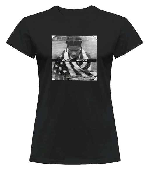 Bluzka damska z naszywką Asap Rocky Long.Live.