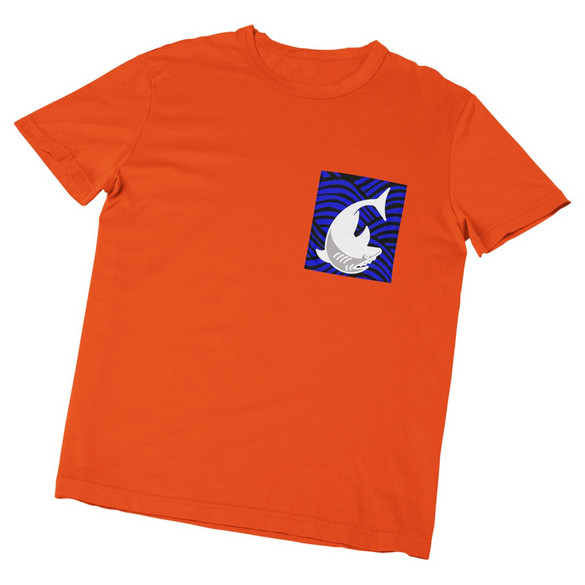 Koszulka z kieszonką REKIN SHARK