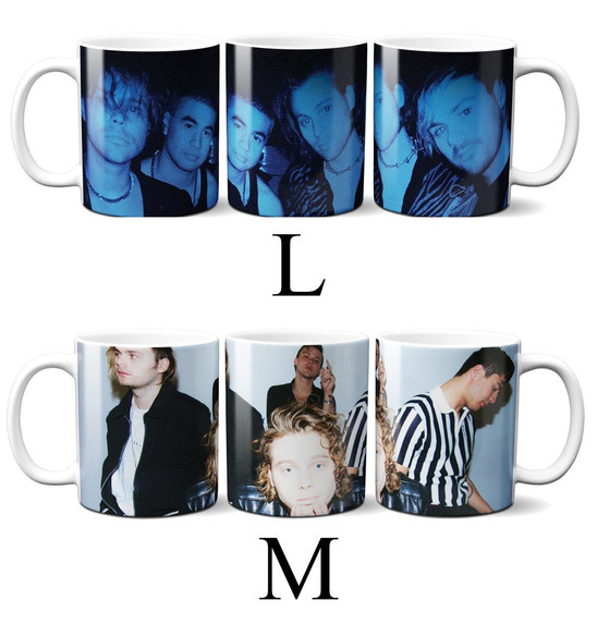 Zestaw 5 SECONDS OF SUMMER poduszka+kubek +GRATIS!