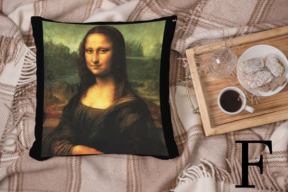 Poduszka ARTYŚCI OBRAZY SZTUKA 40 x 40 cm