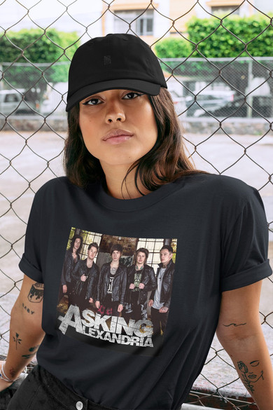 Koszulka z naszywką Asking Alexandria 1