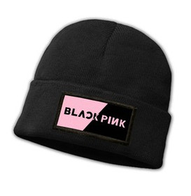 Czapka zimowa z naszywką BLACKPINK