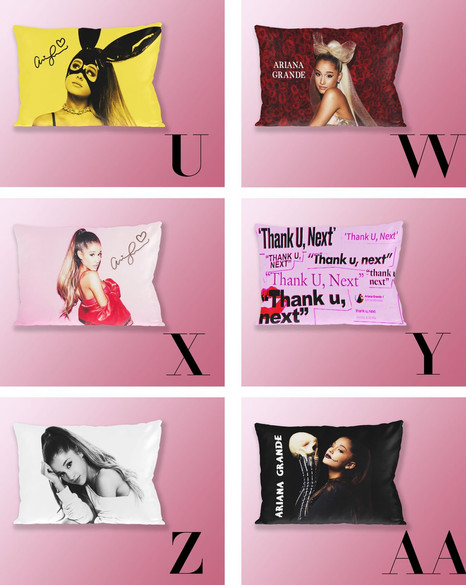 ARIANA GRANDE Poduszka + Kubek + Imię Gratis ZESTAW PREZENT