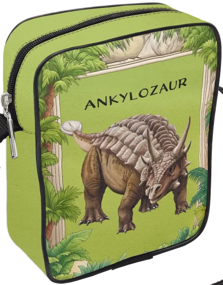 Listonoszka Dinozaury Ankylozaur z nadrukiem imienia