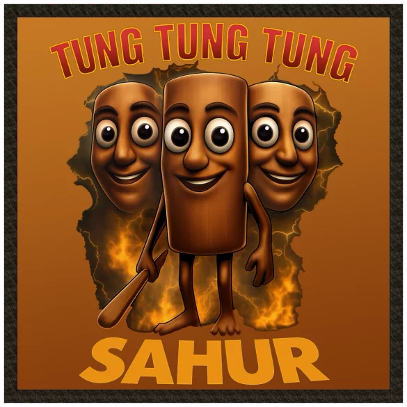 Naszywka Italian Brainrot Tung Tung Tung Sahur