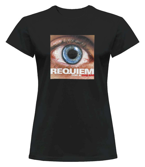 Bluzka damska z naszywką Requiem for a dream 01