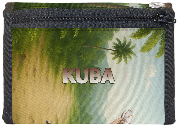 Portfel Dinozaury Ankylozaur z nadrukiem imienia