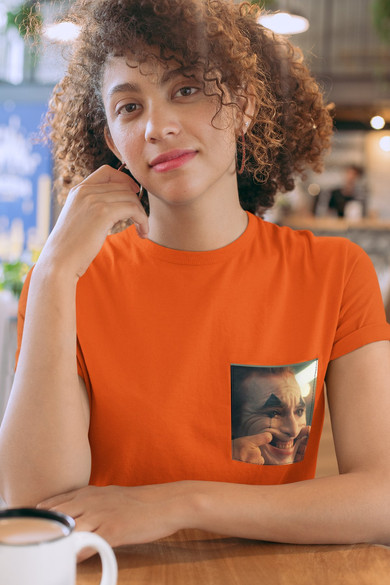 	Koszulka z kieszonką JOKER FACE 