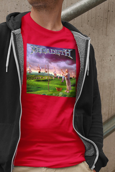 Koszulka z naszywką Megadeth Southanasia