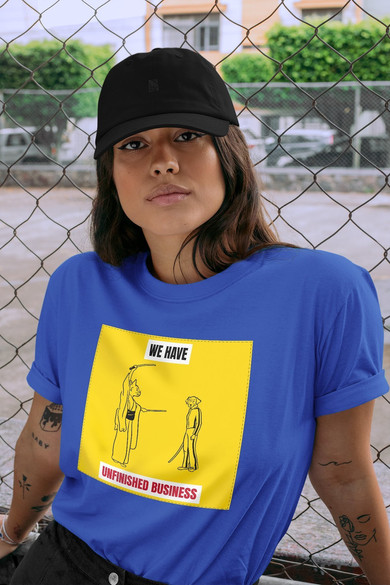 Koszulka z naszywką We have unfinished ...