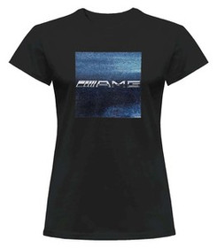 Bluzka damska z naszywką Mercedes AMG