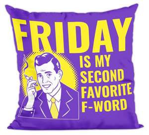 Poduszka Friday – man