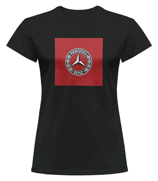 Bluzka damska z naszywką Mercedes BENZ