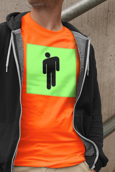 Koszulka z naszywką Billie Eilish 03