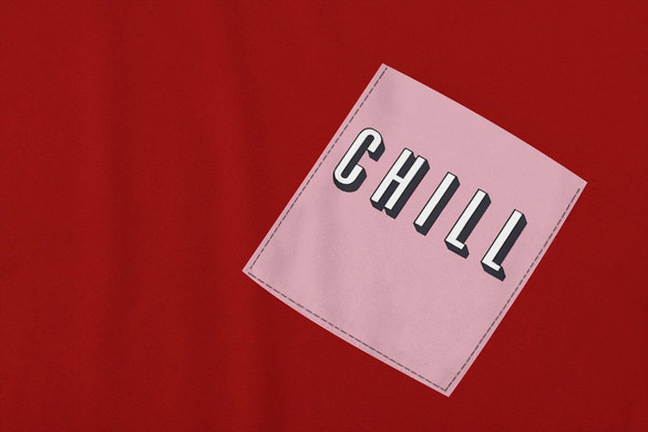 Koszulka z kieszonką CHILL