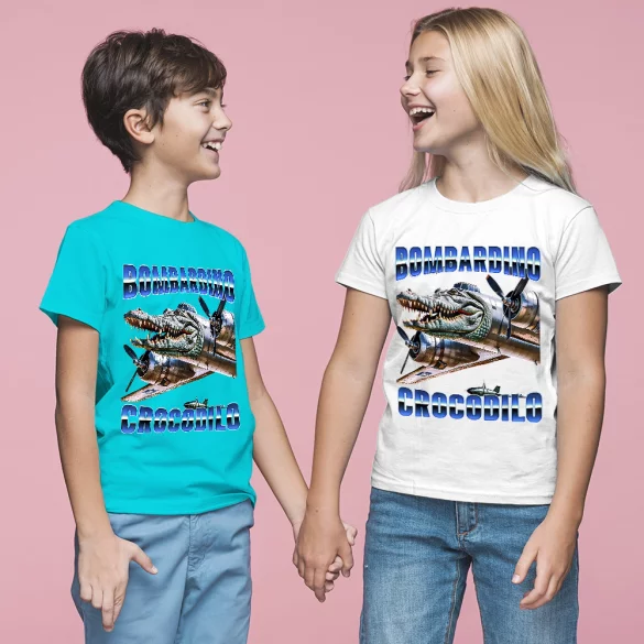 Koszulka Italian Brainrot Bombardino Crocodilo