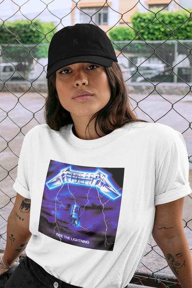 Koszulka z naszywką Metallica Ride the