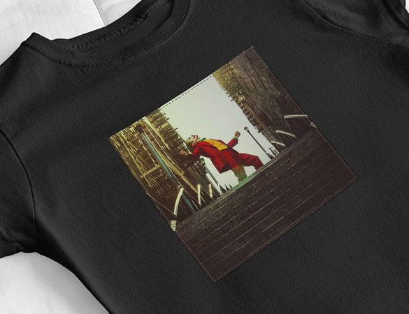 Bluzka damska z naszywką Joker Dance 02