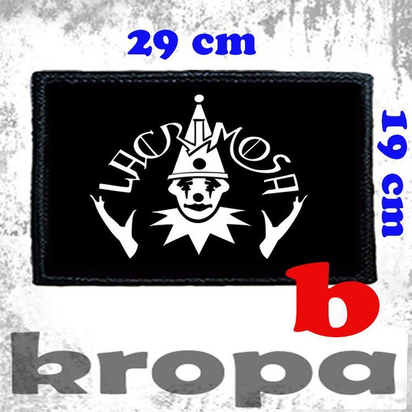 Naszywka duża na ubranie LACRIMOSA
